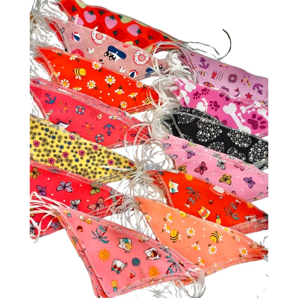 BANDANAS PET SHOP BANHO E TOSA TAMANHO P 50 UNIDADES