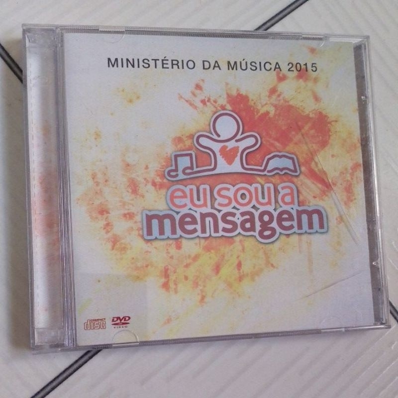 CD/DVD MINISTÉRIO DA MÚSICA 2015 EU SOU A MENSAGEM