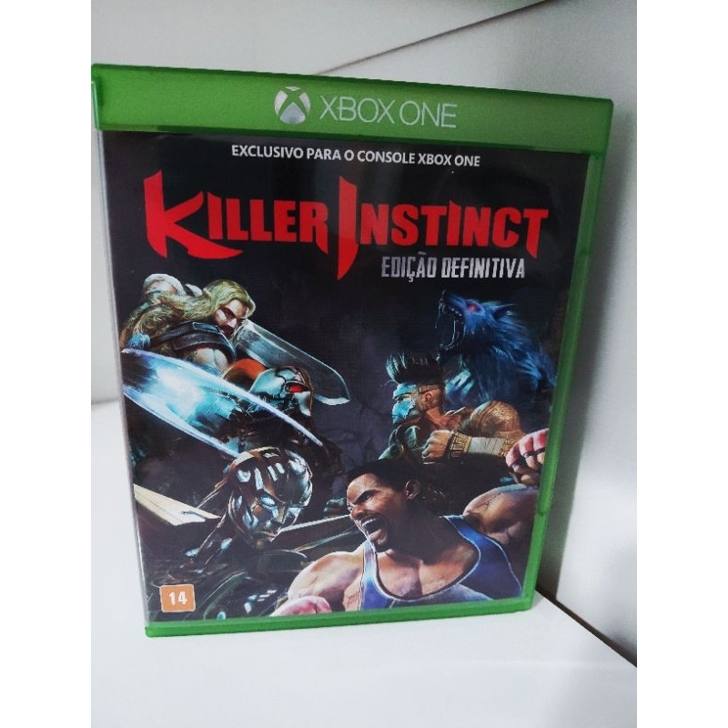 Killer Instinct Edição Definitiva Xbox One Original Mídia Física Seminovo