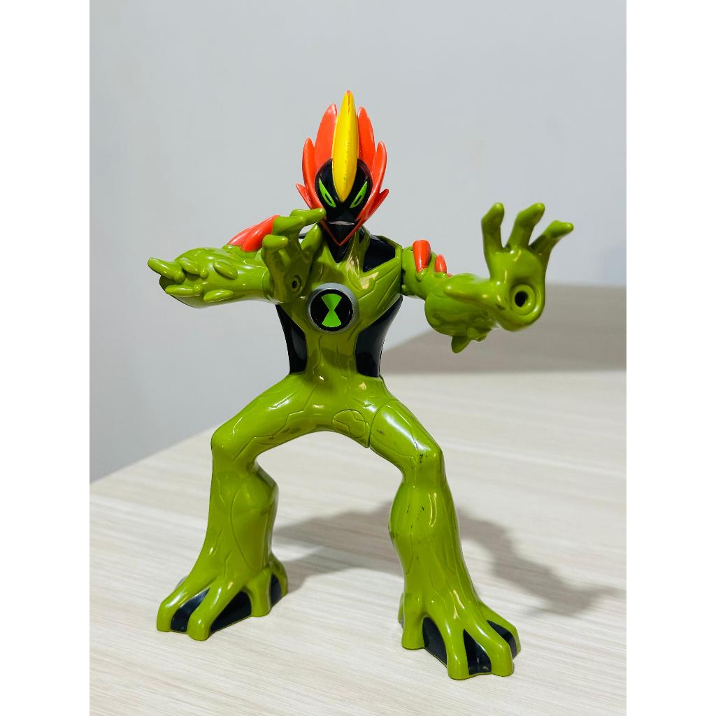 Boneco Fogo Fátuo Dna Alien Heroes Ben 10 Alien Force Bandai Original Usado