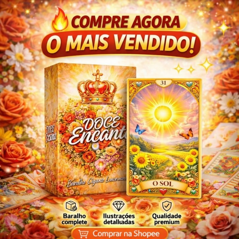 Baralho Cigano Tarot Lenormand Doce Encanto 36 Cartas + EXTRA: A RIVAL + Guia Digital Exclusivo.