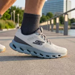 Tênis Skechers Go Walk Glide-Step 2.0 Leve Caminhada Corrida Treino Maratona
