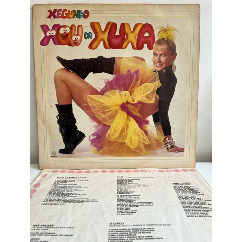 LP VINIL XEGUNDO XOU DA XUXA COMPLETO 1987.
