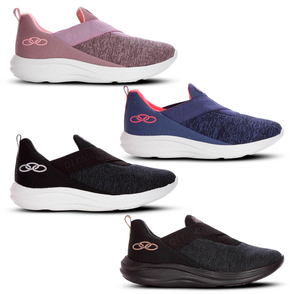 Tênis Olympikus Easy 3 Feminino Original Confortável Casual Leve Macio