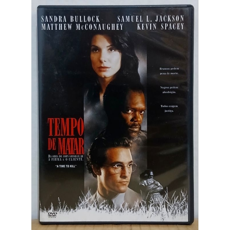 Dvd Tempo de Matar - Sandra Bullock, Samuel L. Jackson - Original Usado