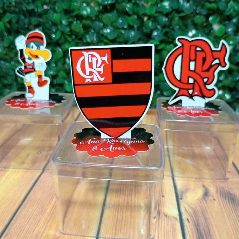 Aplique Futebol Time Personalizado para Caixinha Acrílica 5x5 ou Latinha Lembrancinha