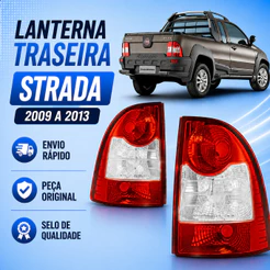 Lanterna Traseira Strada Ano 2009 2010 2011 2012 2013