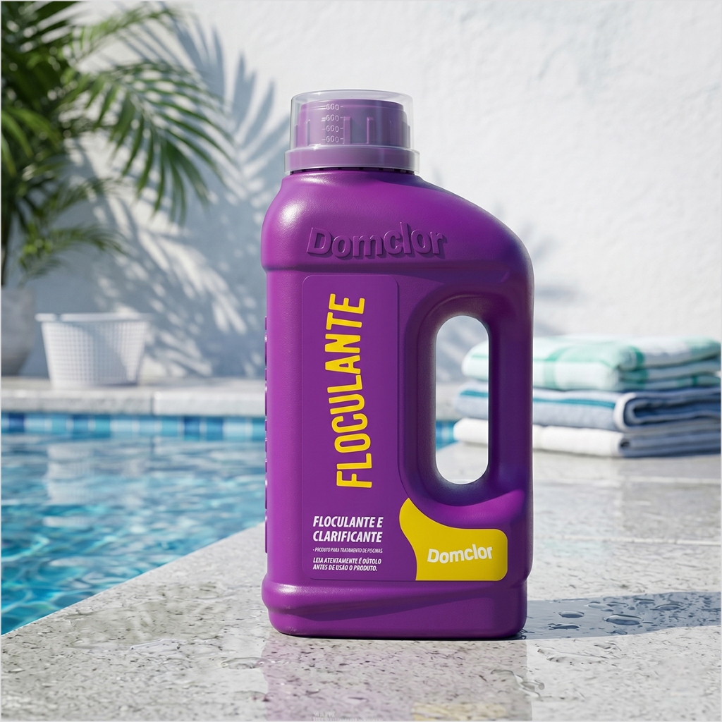 Floculante Limpeza Piscina Clarificante de Piscina Verde E Turva Floculante De Algas Para Piscinas