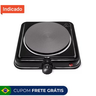 Fogão Elétrico Portátil Elgin 1 Boca 1000W Cook For You