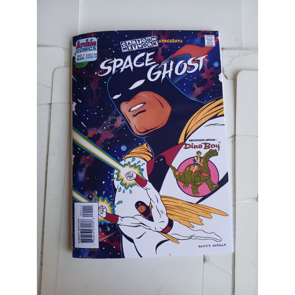 Space Ghost #1 - ARCHIE COMICS (fac-simile Inédita No Brasil)