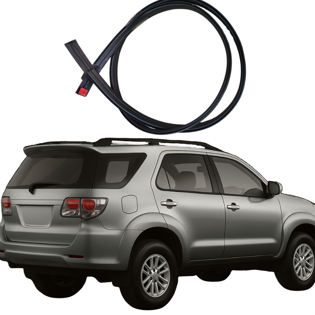Friso de Borracha Vedação Guarnição Lateral Teto Toyota Sw4 2005 até 2015