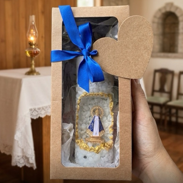 Vela Gruta de Nossa Senhora Aparecida com caixa