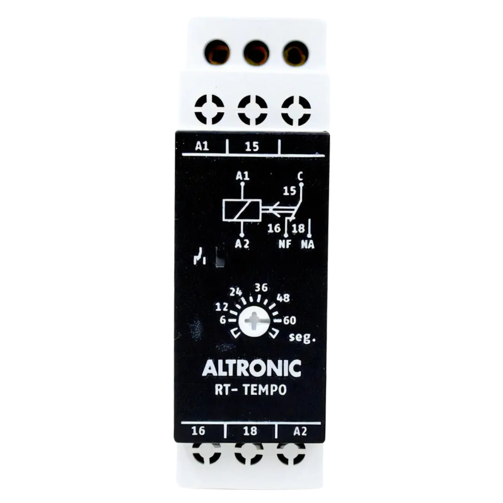 Rele De Tempo Retardo Na Energização Altronic RT 01 94-242v 60s