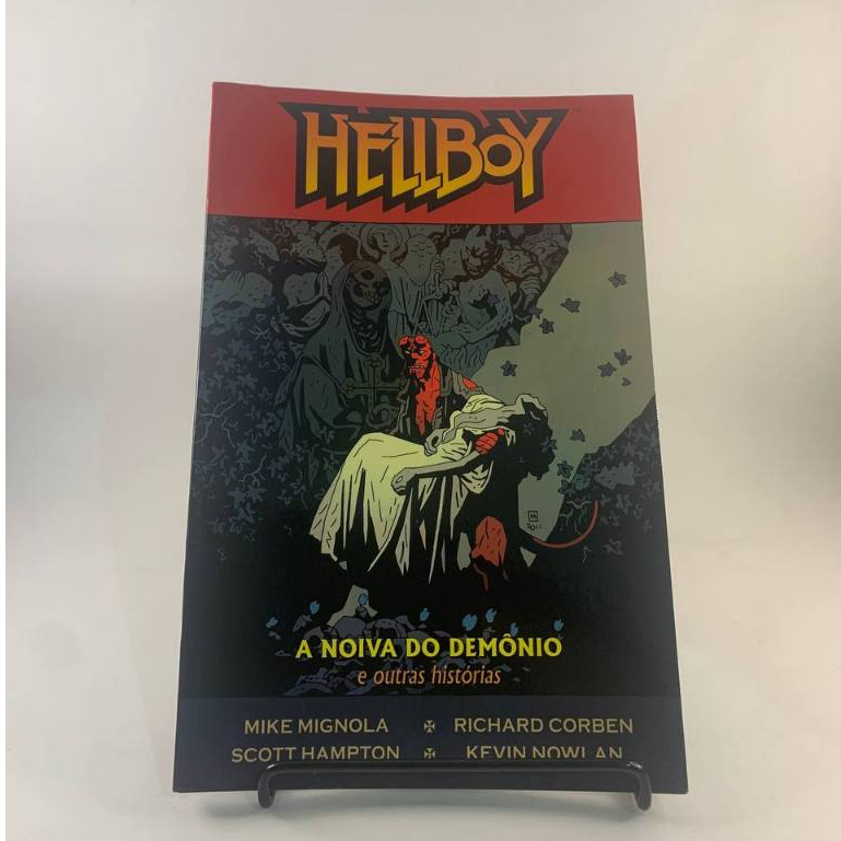 Hellboy - A Noiva do Demônio e Outras Histórias HQ Nova Mythos Mike Mignola