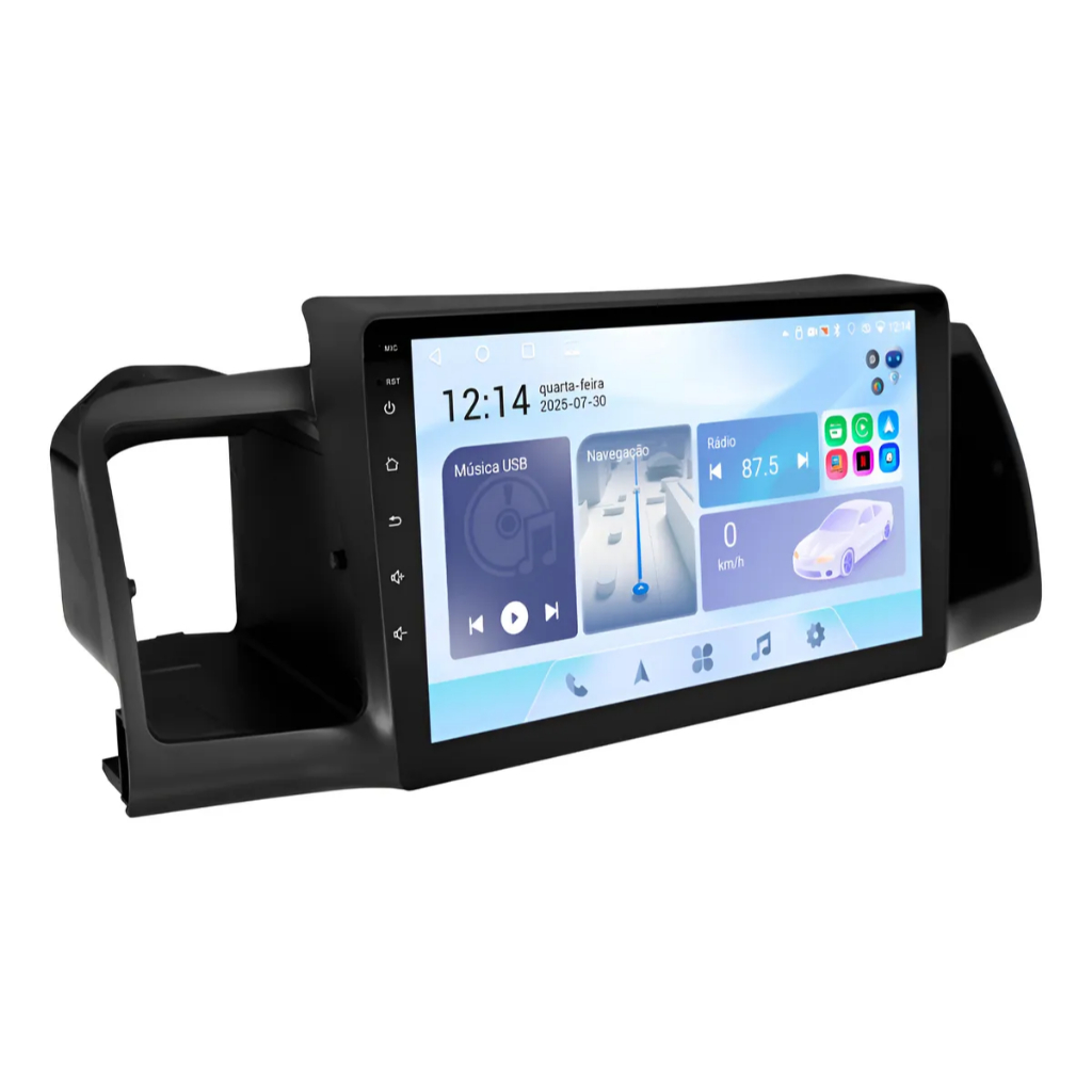 Multimidia 9p Toyota Corolla Fielder 02/07 Android 4gb Carplay Voz