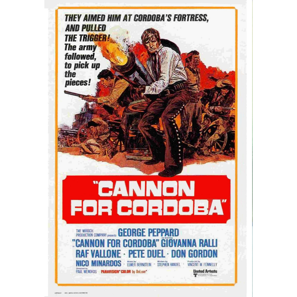 George Peppard - Canhões para Córdoba (Cannon for Cordoba) 1970