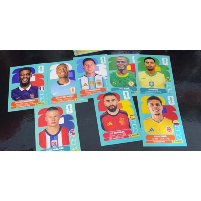 80 Figurinhas Copa do Mundo 2026 EUA-CANADÁ-MÉXICO valor de cada uma