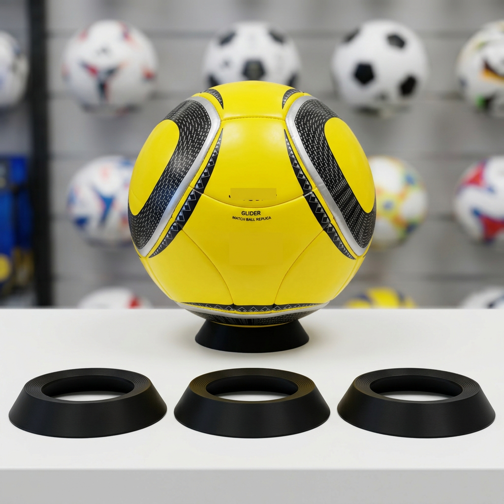 KIT 10 Suportes para Bola de Futebol – Display Decorativo