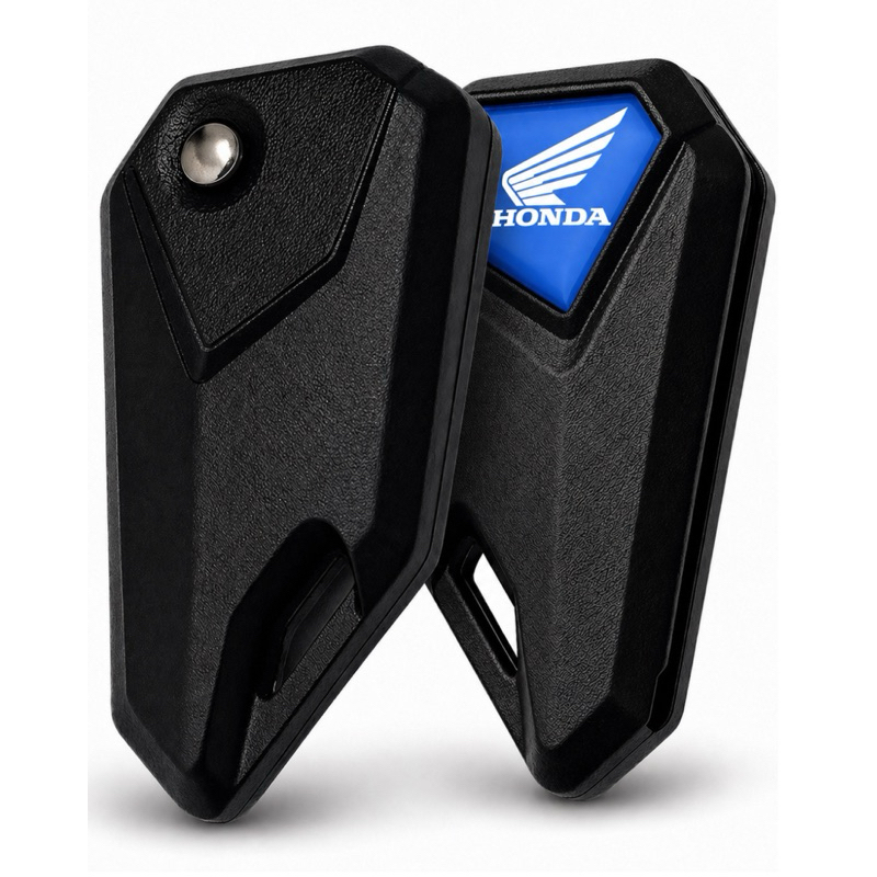 Chave Canivete Moto Titan Fan 160 Xre Bross Cb250 Cb300 Pop + Logo Azul
