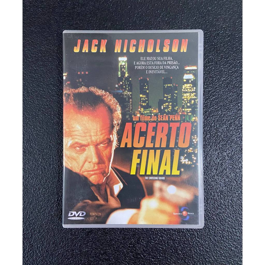 Dvd Acerto Final um filme de Sean Penn - Jack Nicholson original