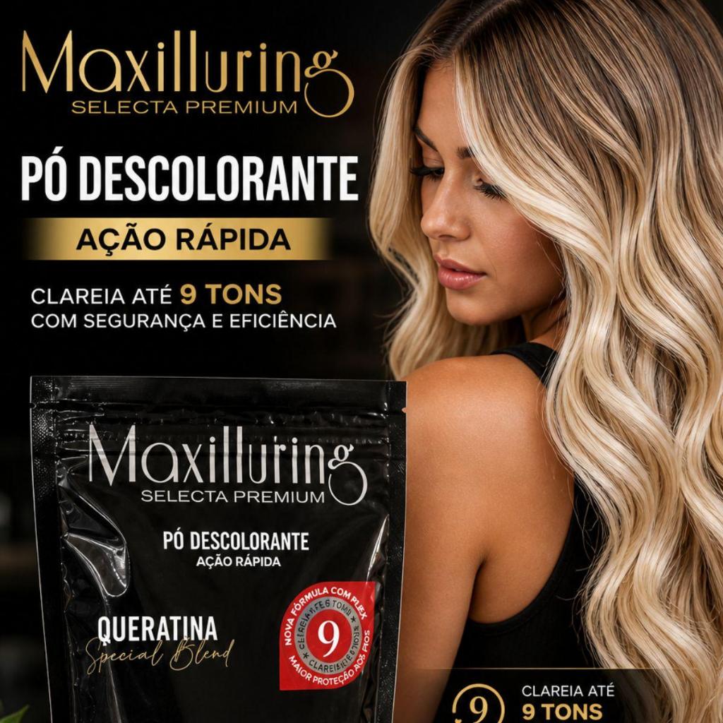 Detalhes do Maxilluring Selecta Premium Pó Descolorante 300g