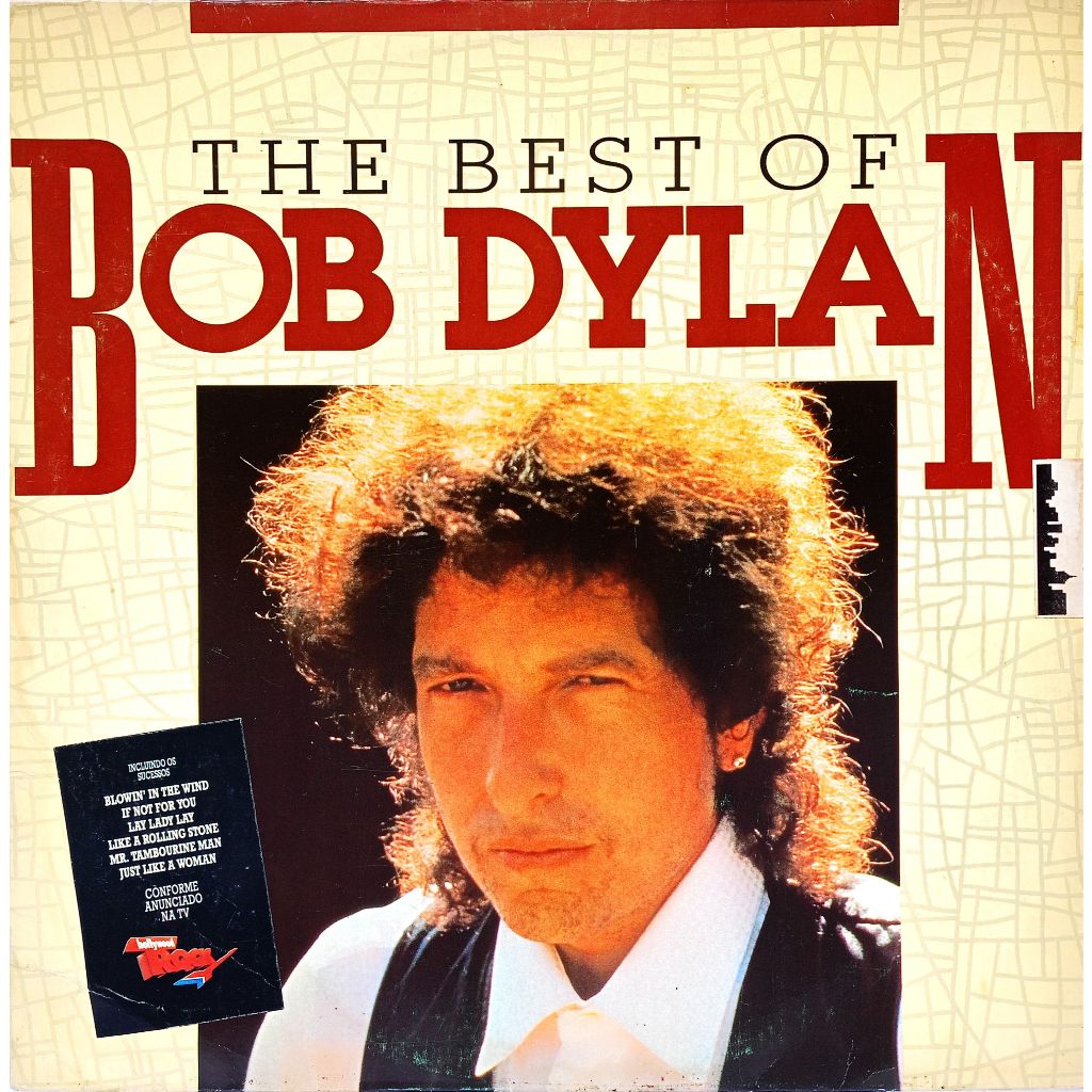 Lp Bobo Dylan - The Best Of Bob Dylan 1975 - Raridade