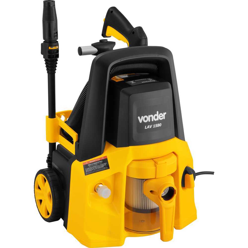 Lavadora e Aspirador 2 em 1 LAV1580 VONDER Compacta Potente Multiuso Limpeza Completa