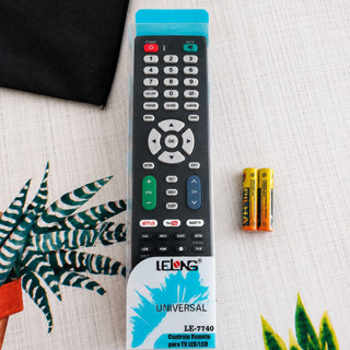 LE-7740 Controle Universal De Tv Todas As Marcas Led,smart C/ Pilhas