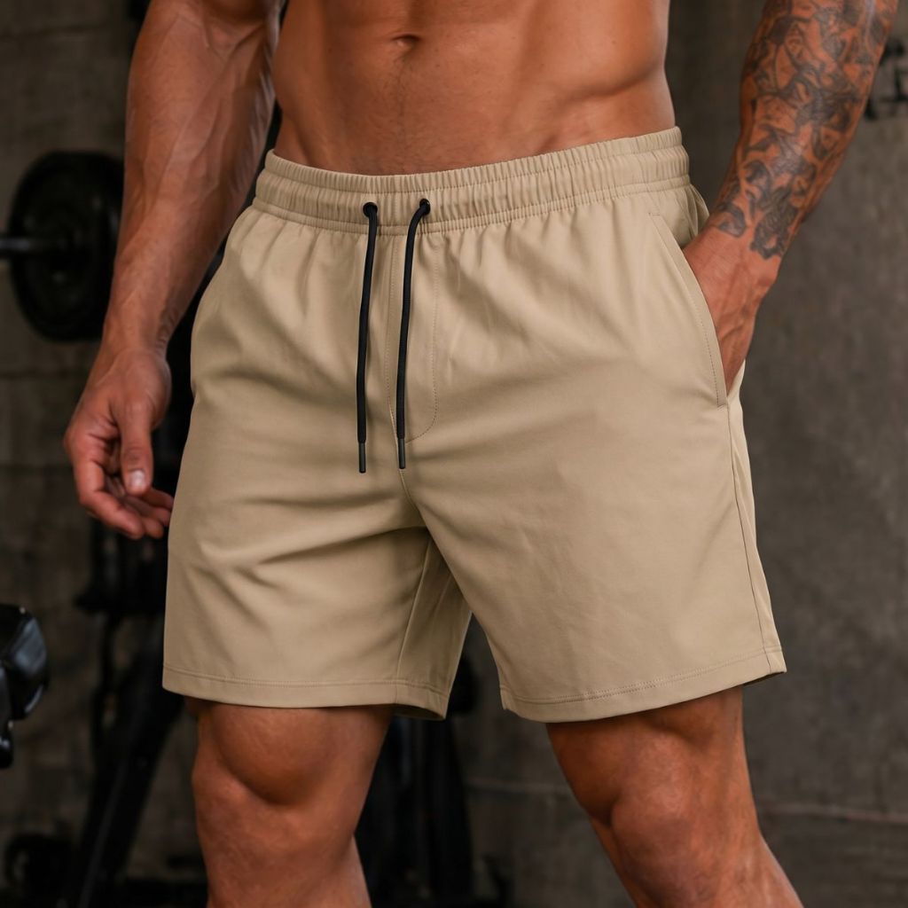 Short Masculino Praia Bermuda Modelo Mauricinho Tactel Confortável  Com Elastano Envio Imediato
