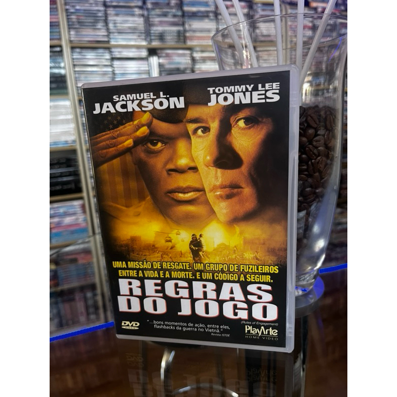 DVD “Regras do Jogo” - Samuel L. Jackson