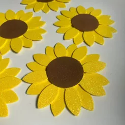 Aplique Tag Flor Girassol Grande em EVA 10cm – Para Decoração Festa Junina São João Festa Infantil