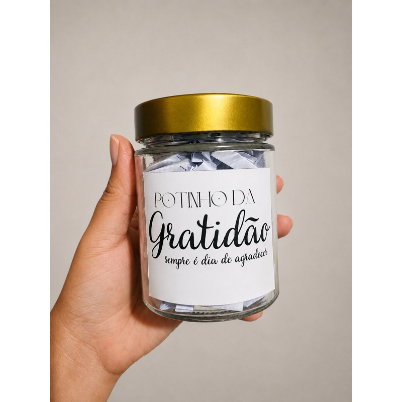 Imagem Potinho de versículos diário, potinho de gratidão, palavras bíblicas, versículos do dia