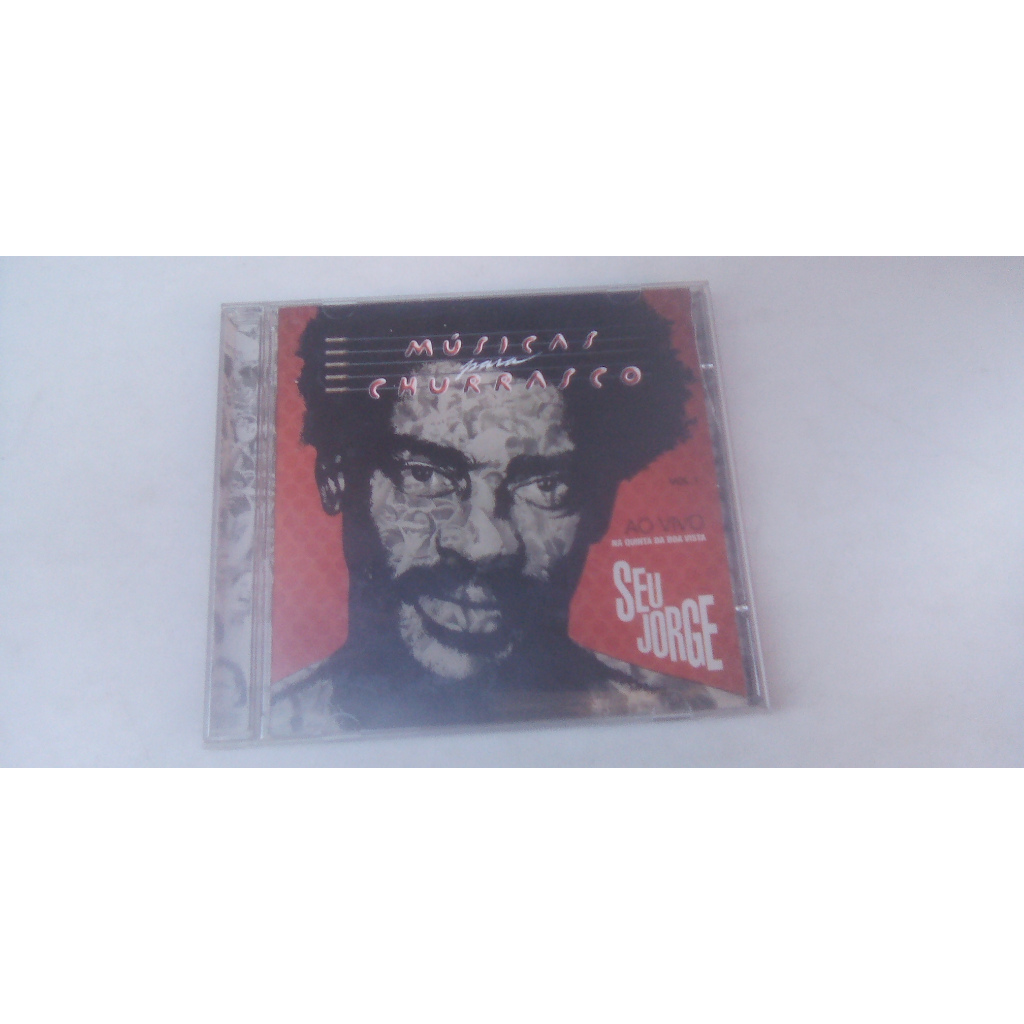 CD - Música para Churrasco - Seu Jorge ao Vivo na Quiinta da Boa Vista