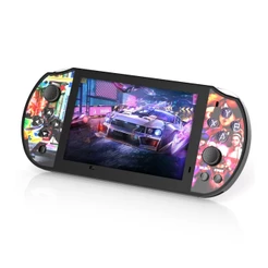 Q3 Console Portátil | 11.000 Jogos Clássicos | Multi-Emulador (PS1/GBA/Arcade) | Tela IPS 4.3" | Nostalgia e Diversão