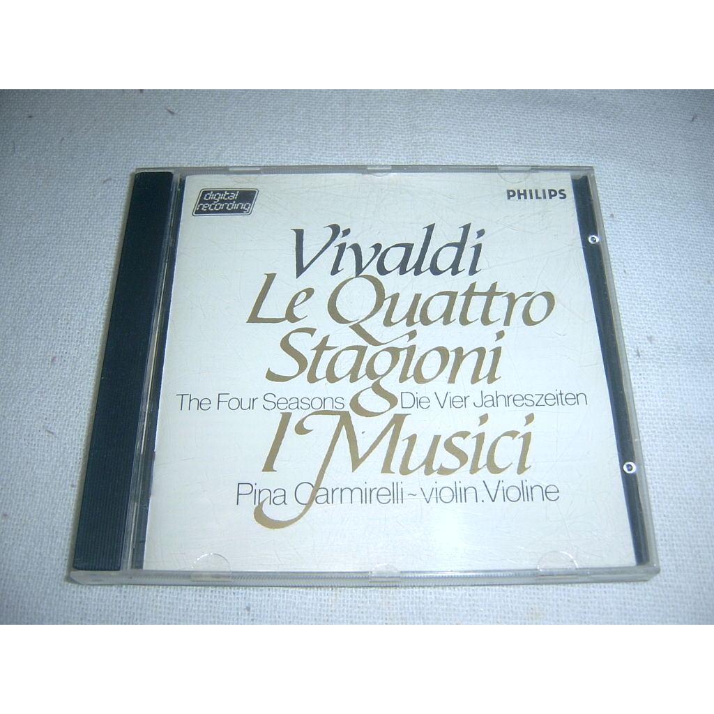 Cd Vivaldi - Le Quattro Stagioni | Clássico Philips 1988