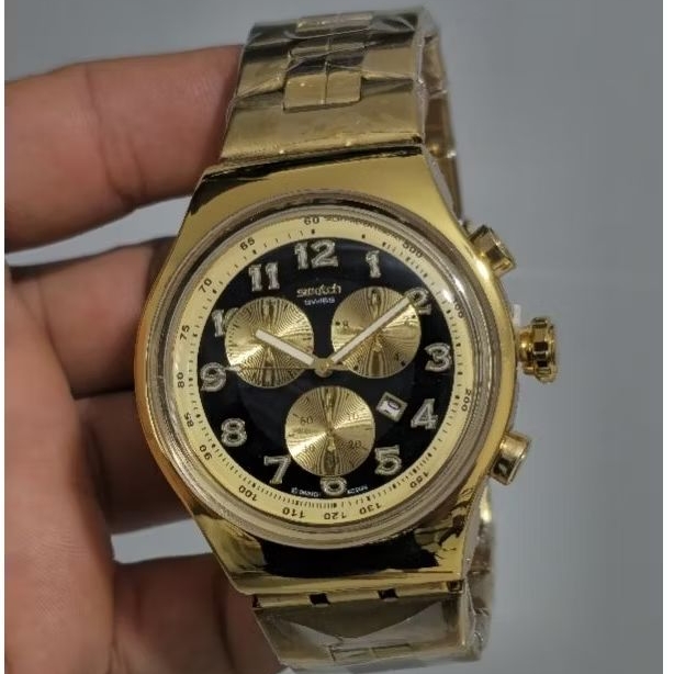 Lançamento Relógio De Pulso SWATCH IRONY (Premium) 100% A Prova D'água - Pronta entrega