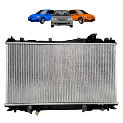 Radiador Honda Civic 1.7 16v De 2001 A 2005 Com Ar - A/m