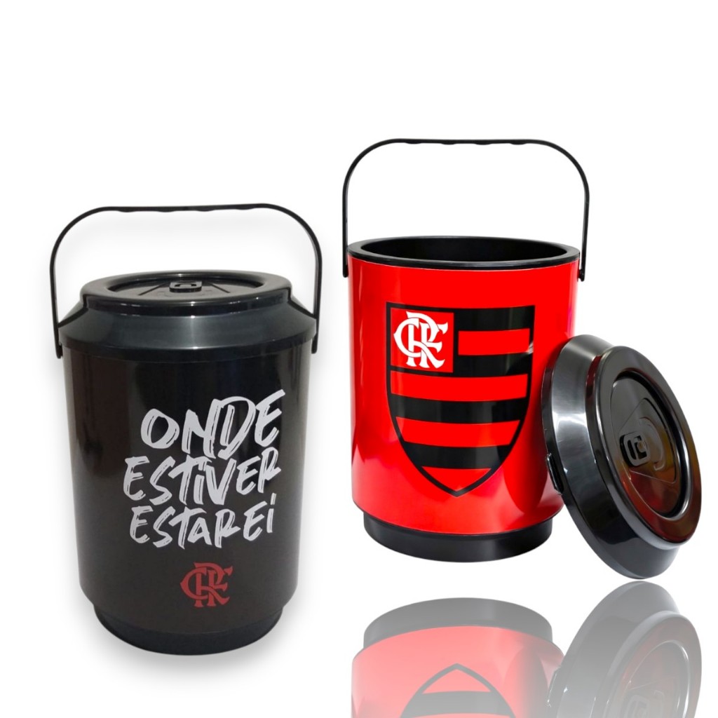 COOLER OFICIAL FLAMENGO - 10 LATAS