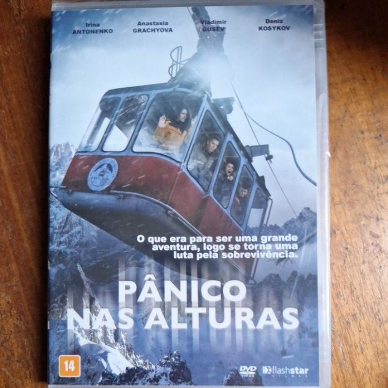 dvd pânico nas alturas original (lacrado)