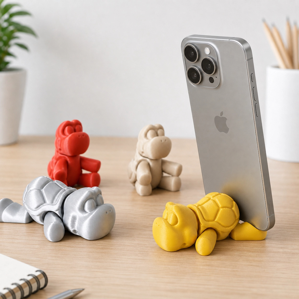 Suporte Celular Animais Desk Holder Porta Smartphone Decorativo Mesa iPhone Android Ajustável