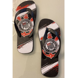 Chinelo Masculino Casual Futebol Borracha Preta Leve e Estiloso