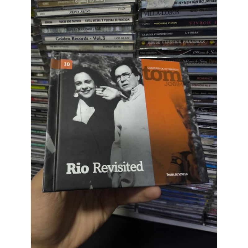 CD RIO REVISITED - TOM - COLEÇÃO FOLHA TRIBUTO A TOM JOBIM - CD Usado conservado - REF:CD 2414