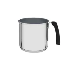 Fervedor Tramontina Solar Ceramic em Aço Inox com Fundo Triplo Interior Cerâmico Grafite Cabo de Silicone 14cm 2L