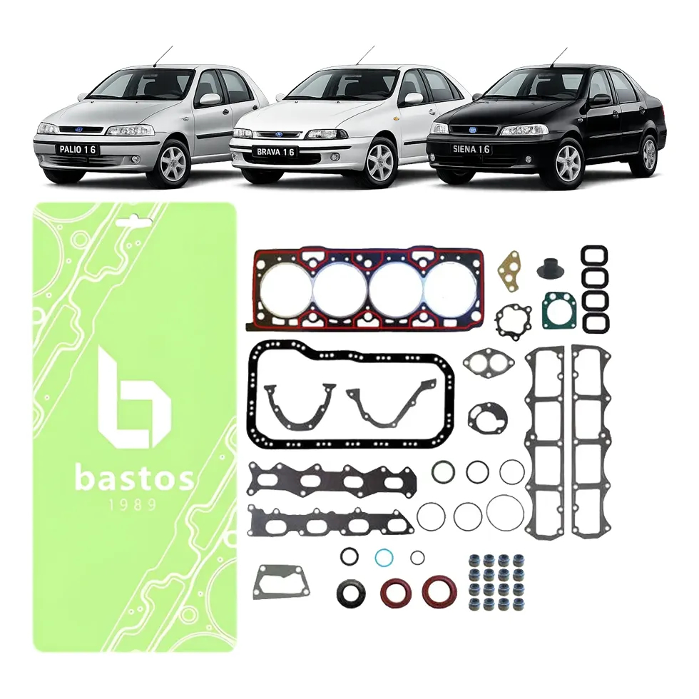 Imagem Jogo Junta Motor C/retentor Palio Siena Brava 1.6 Sevel 16v