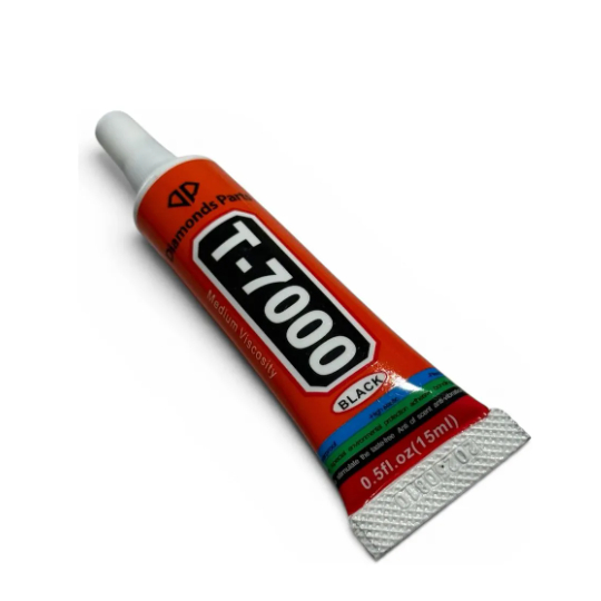 COLA PRETA 15 ML T-7000 DIAMONDS PARA DISPLAYS CELULARES
