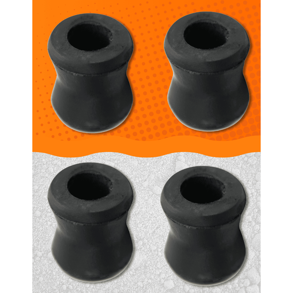 Kit 4 Bucha Amortecedor Traseiro L200 Sport Outdoor 03 A 12 Pajero Glx Glx-b Gls Sport 90 a 12