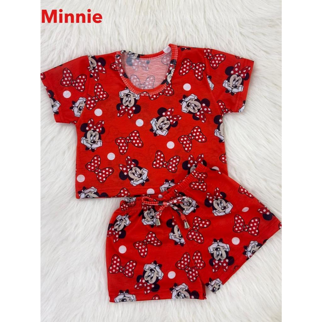 Camisa e bermuda Infantil menina Conjunto kit 2 peças lançamento 2026