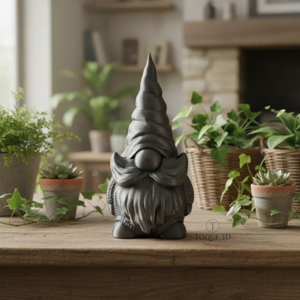Duende Gnomo 15 cm para enfeitar a mesa / Decoração mística, Símbolo de Sorte