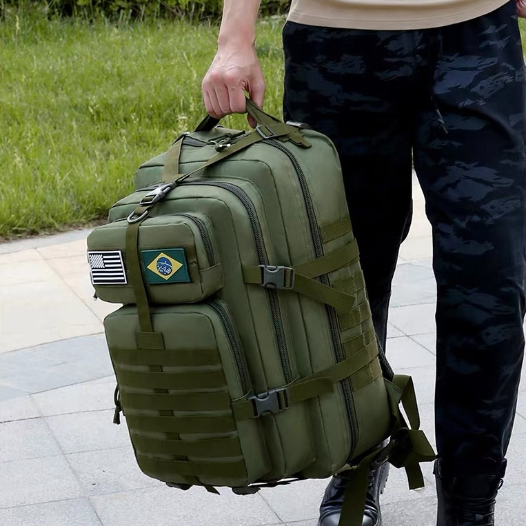 Mochila de Caminhada Montanhismo Ciclismo Bolsa de Acampamento Mochila Tática