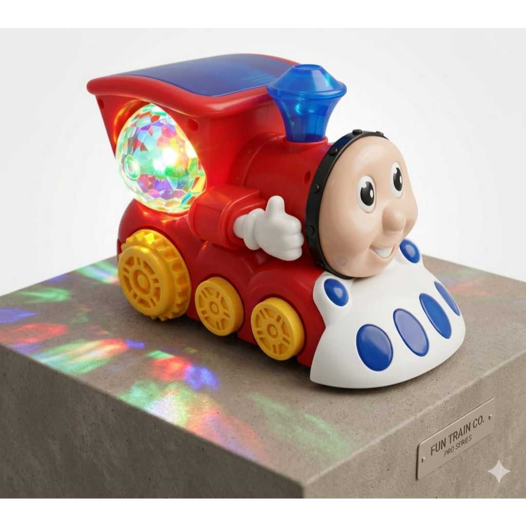 Trenzinho Thomas musical bate e volta com som e luz brinquedo interativo infantil